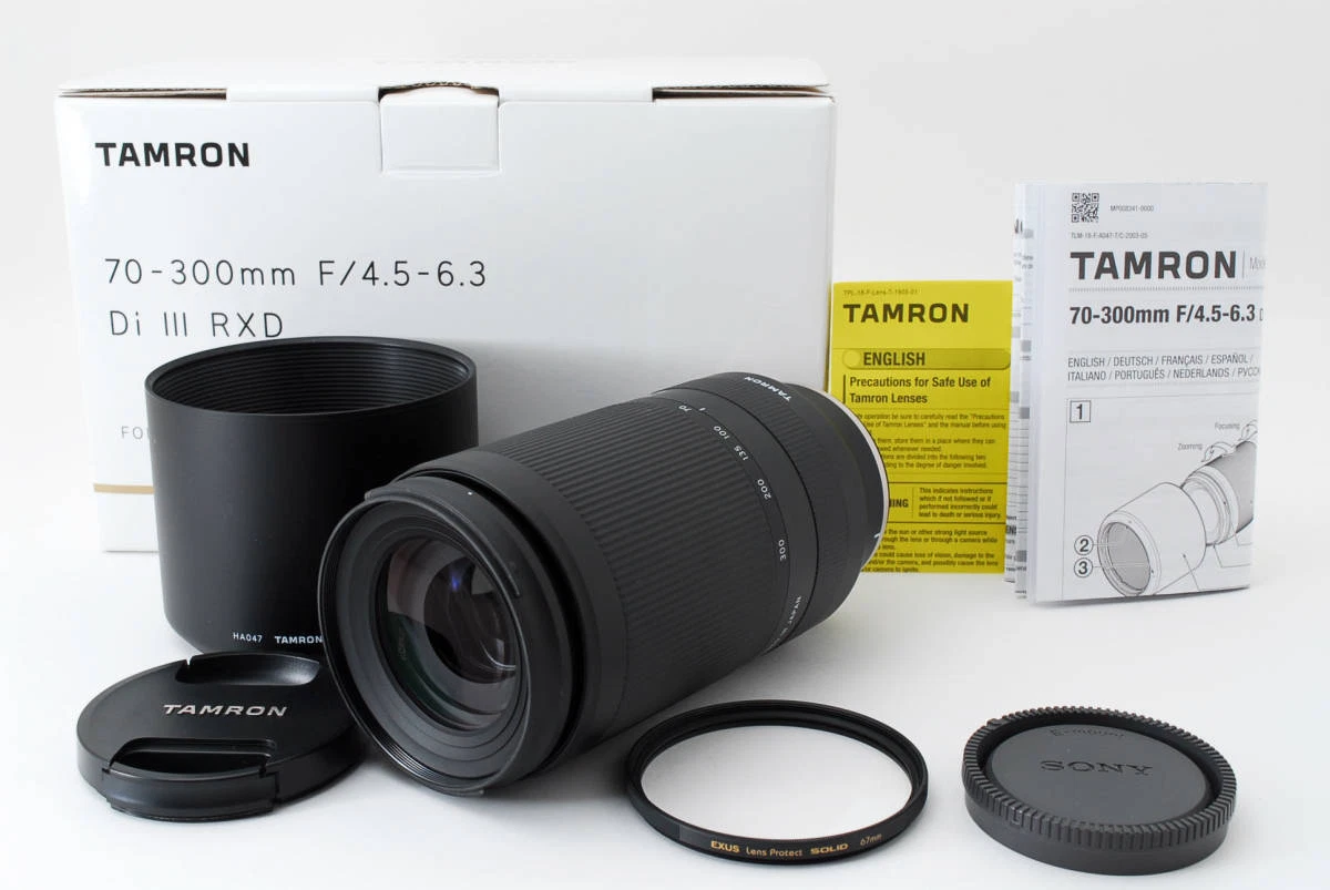 Tamron TAMRON AF 70-300mm F4.5-6.3 Di III RXD (Model A047) SONY 1075230A