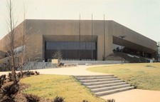 University North Carolina Dean Smith Tar Heels Stadium Center Vtg Postcard U10
