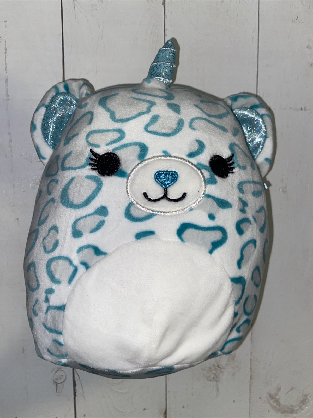 Teal Spots Kellytoy Squishmallow Elisa The Cheetahcorn 8 Inch Plush-image