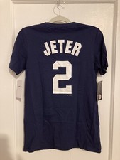 Derek Jeter New York Yankees Boys Shirt Size XL NWOT HOF