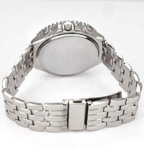 44 mm Montres Carlo Damen Metallband Steine elegante Mode Luxus Armbanduhr - Bild 18 von 26
