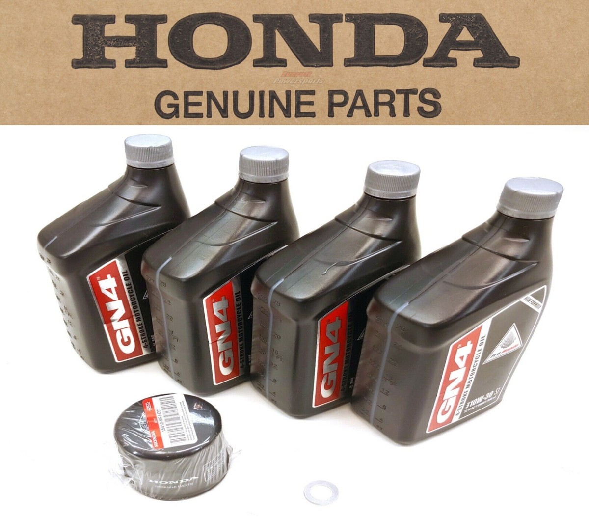 2014-2018 CBR650F Oil Change Kit Complete 10w30 Genuine Honda