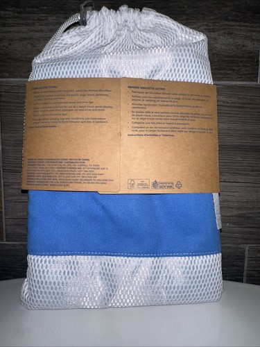 Active Towel Large with Mesh Bag Norwex 68″ × 24″ - Picture 3 of 4