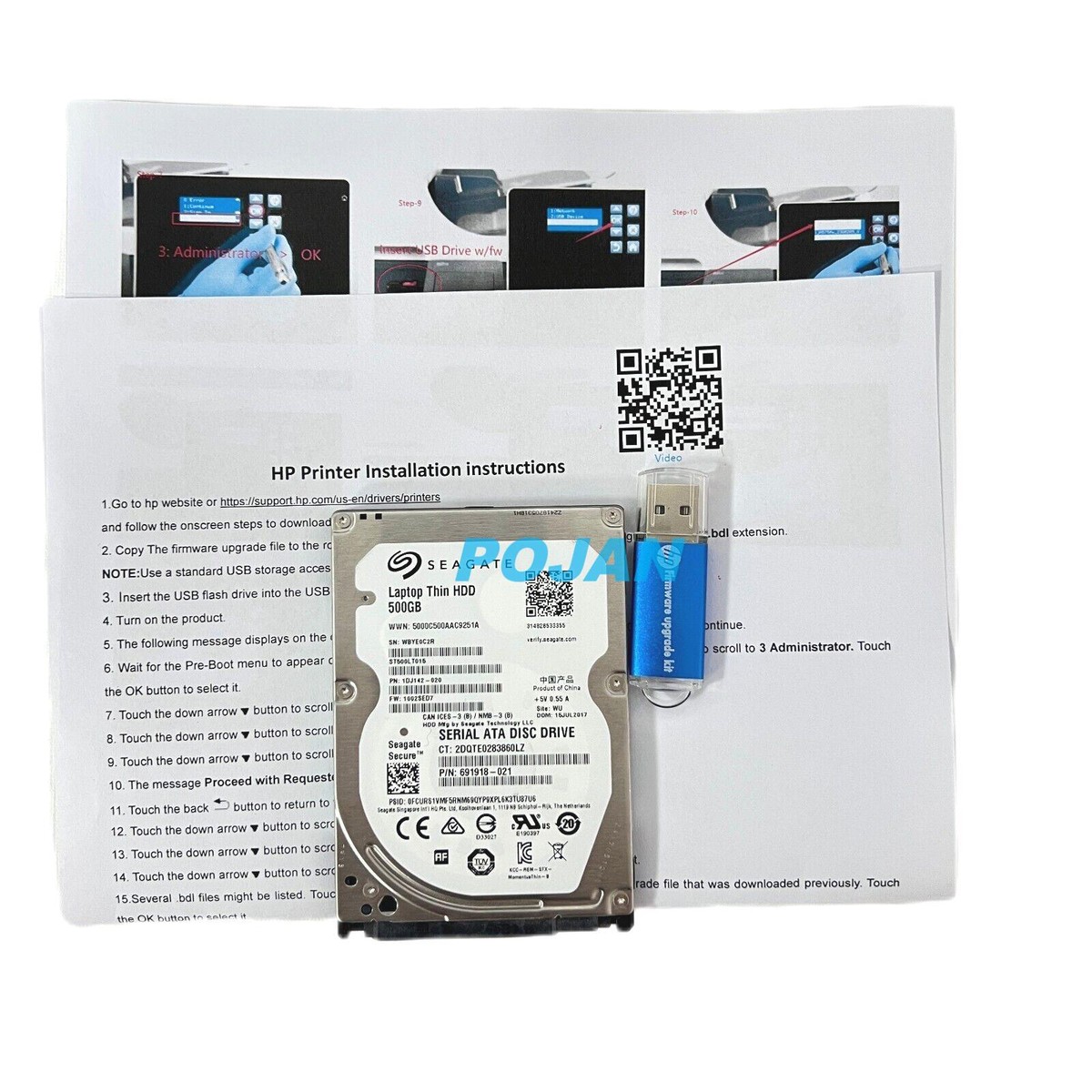 500GB Hard Disk Drive Fit HP M725 M680 M525 M830 M775 M712 M527