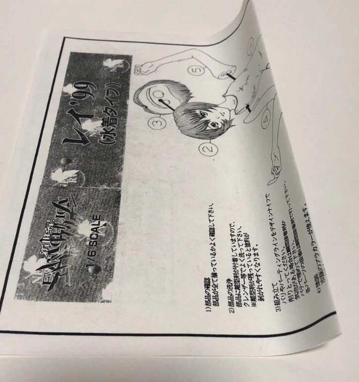 EVANGELION Rei Ayanami 99 swimsuit type 1/6 Musashiya F/S FEDEX - Изображение 4 из 4