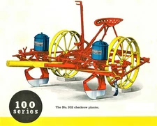 IH McCormick-Deering Richmond Planter Brochure w/ Seed Plate Listing Corn & Pea