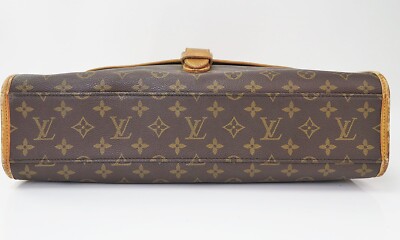 Vuitton ビバリー モノグラム 2way バッグ フラップ Authentic LOUIS VUITTON Beverly Monogram Canvas 2-Way