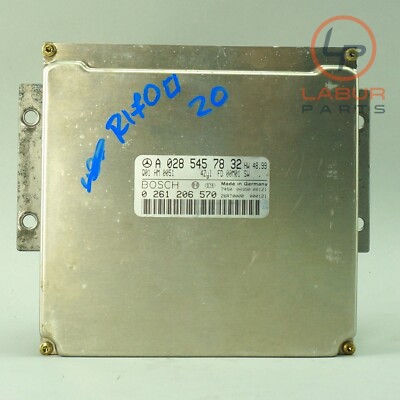 R170 98-00 Mercedes SLK230 ECU ECM Engine Control Unit Module A698