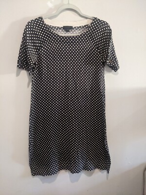 J Crew Black and White Knit ALine Dress - Size Small | eBay J Crew Black and White Knit ALine Dress - Size Small | eBay