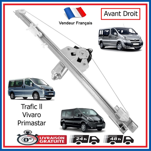 Fensterheber Mechanismus Elektrisch Vorne Rechts Vivaro Primastar Trafic 2 =-image