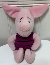 Walt Disney World Winnie the Pooh Piglet 9" Mini Bean Bag Plush Stuffed Animal