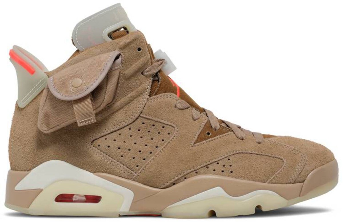 Travis Scott × Air Jordan 6 カーキ 28.5 ナイキ Air Jordan 6 'Travis Scott' Release Date. Nike SNKRS