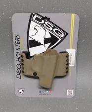 DSG Arms RH Tan Kydex HR Holster Smith & Wesson S&W M&P Compact 9mm/.40 USA MADE