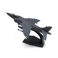 20cm 1/72 UK Air Force 1982 Sea Harrier Jet FRS MKI Statue Model Alloy Aircraft