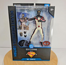 Mr. Terrific MCFARLANE Superman Movie Deluxe Theatrical Red Platinum Edition