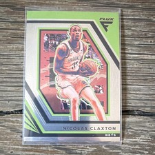 Panini 2022-23 Flux Nic Claxton #148 Brooklyn Nets NBA Basketball Card