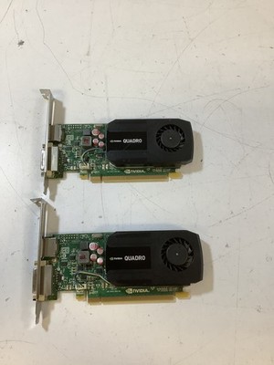 (Lot of 2) NVIDIA Quadro K600 1GB PCIe Graphics Card (699-52012-0501-430 C) P6A