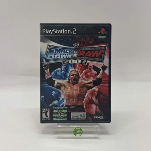 WWE Smackdown vs. Raw 2007 (Sony PlayStation 2 PS2, 2006)