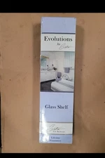 Gatco Designer II 22.5 in. W Glass Shelf in Matte Black