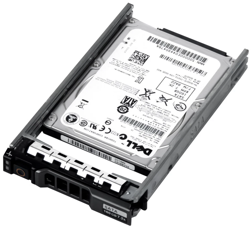 Disco Rigido DELL 0U007F MHZ2160BK G2 160GB 7.2K 16MB SATA II 2.5'' - Immagine 2 di 3