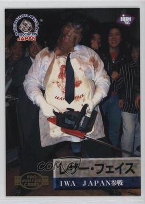1995 BBM Pro Wrestling Leather Face #122 0w6