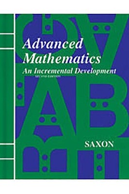 Saxon Advanced Math Answer Key & Tests Second Edition by Saxon (English) Paperba