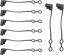 2-Pin Plug Replacement Weather Cap, Waterproof SAE Cable Protection Size: 8PCS