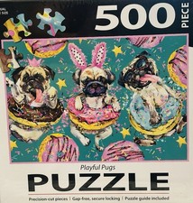 500 piece Playgul Pugs Puzzle