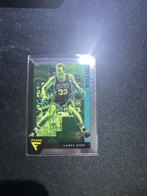 Larry Bird 2020-21 Panini Flux Silver  Prizm #182 Celtics Hall Of Fame