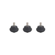 USA Dealer Leofoto LF-19 Set of 3 34mm Universal Size 3/8"" Rubber Tripod Feet