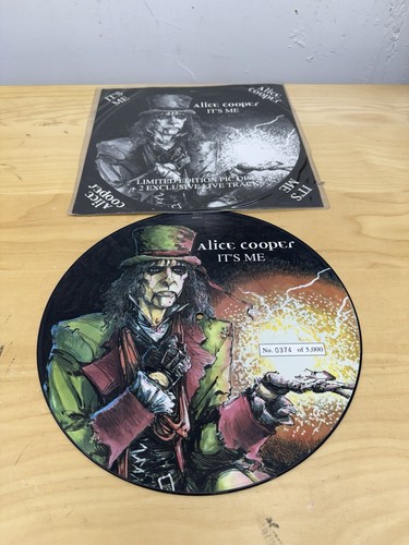 ALICE COOPER It's Me 1994 UK limited edition numbered 12" vinyl PICTURE DISC - Picture 2 of 5
