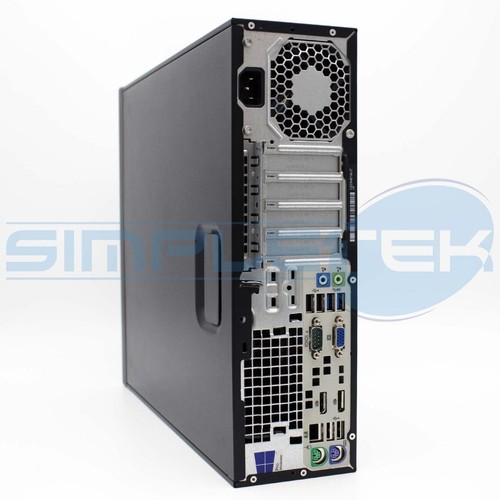 HP Elitedesk 800 G1 i5 4GB 120GB Win 10 Pro Desktop-Computer Desktop SFF PC - Bild 3 von 5