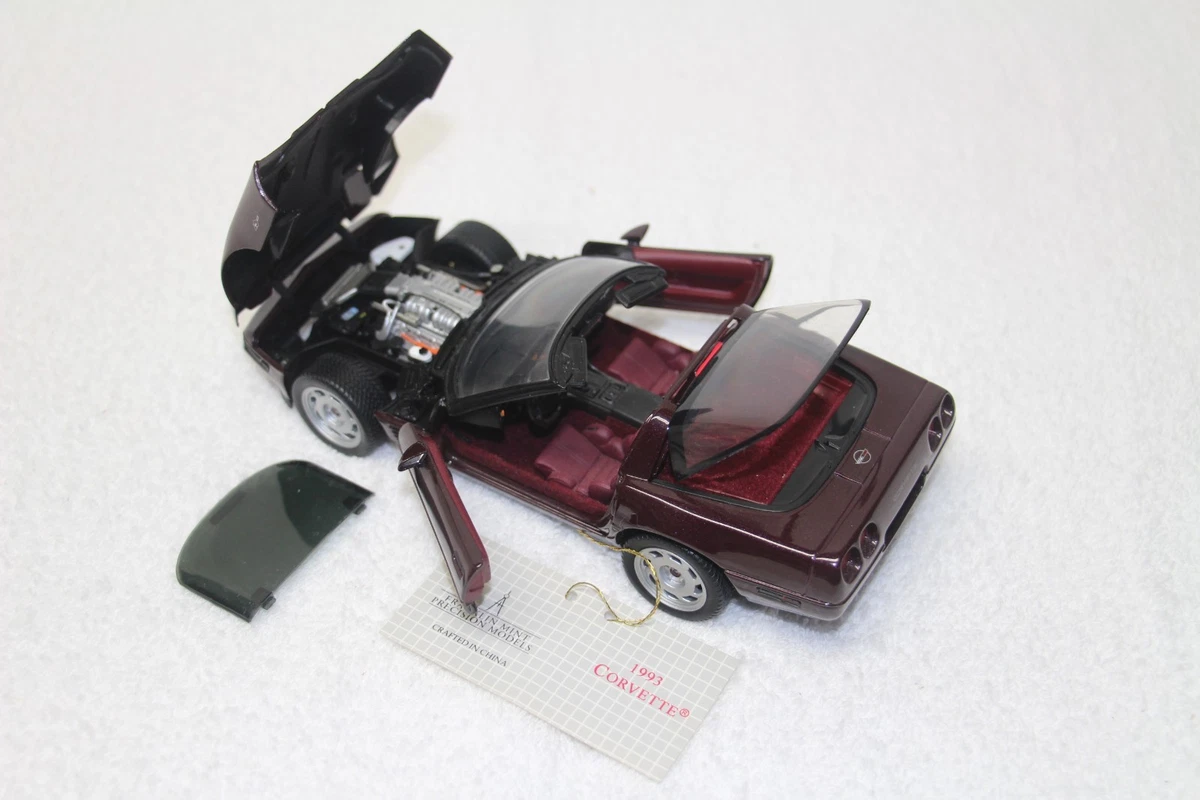Franklin Mint Chevrolet Corvette Contemporary Manufacture Diecast