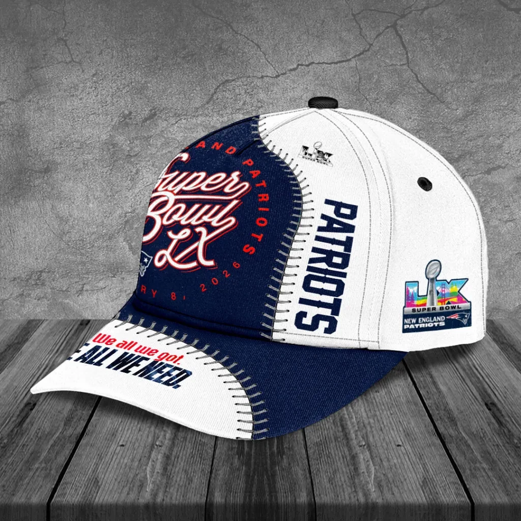 Patriots Super Bowl LX Classic Cap