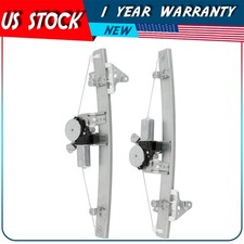 Pair Front LH+RH Side Power Window Regulator For 2019-2022 Nissan Altima 389222