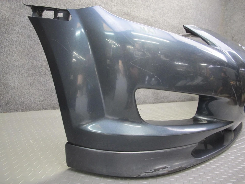 04-08 MAZDA RX8 FRONT BUMPER COVER PANEL METROPOLITAN GREY W GRILLE OEM Foto 4 de 4