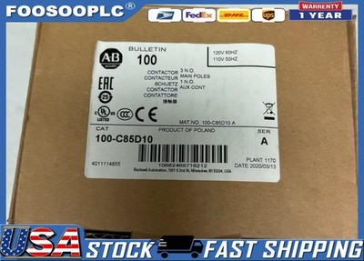 100C85D10 - AB, Non-Reversing Contactor 85A 3P 120/110V, (100-C85D10)