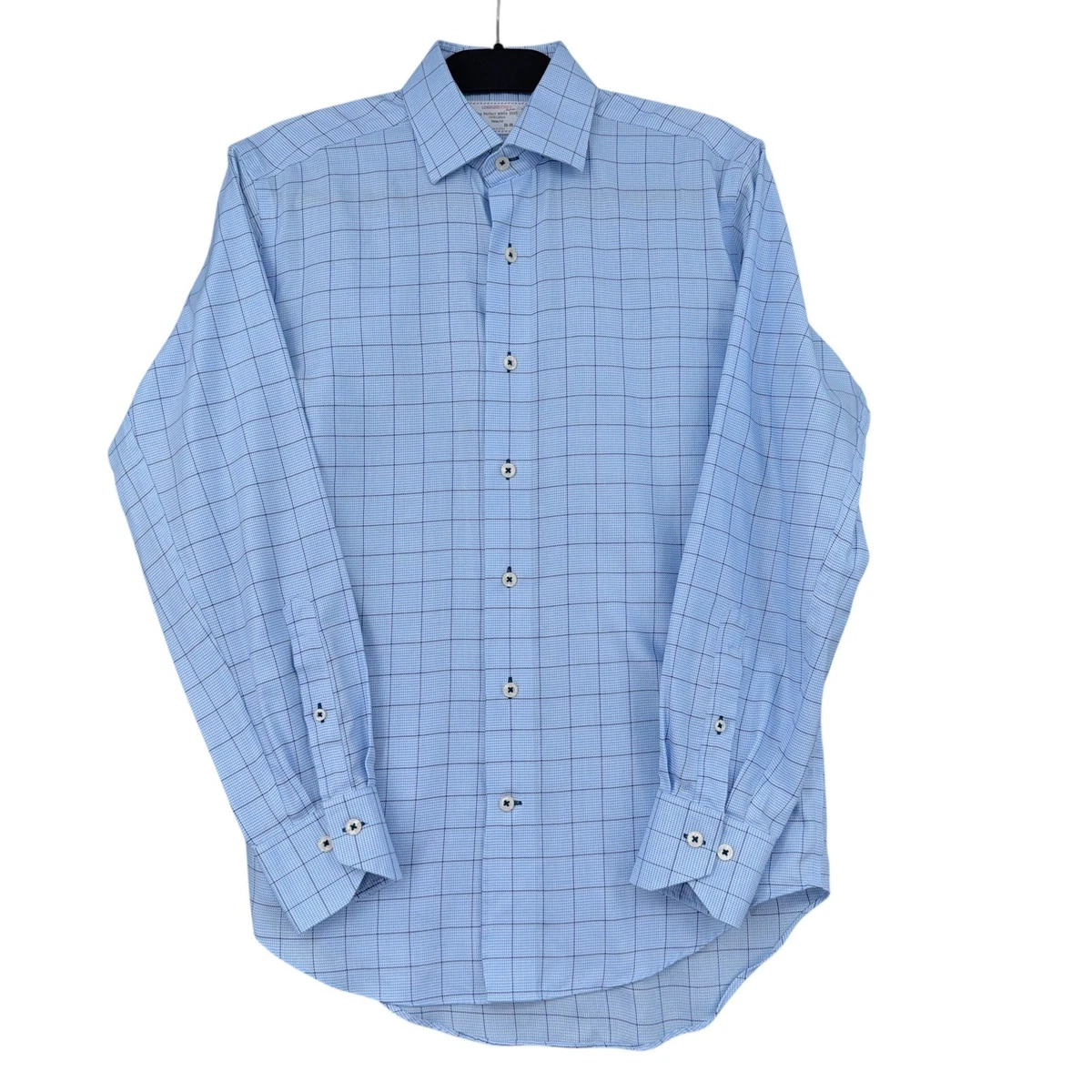 Chemise blanche col cassé coupe droite
