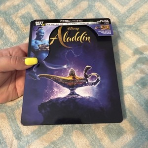 【レア スチール4K】アラジン 4K UHD Amazon.co.jp: アラジン 4K UHD 限定スチールブック仕様 [4K UHD