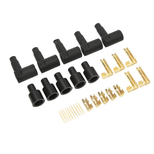 New 30PCS Spark Plug Coil Wire Boot Black Rubber Material Terminal Kit Fits For - Picture 6 of 23