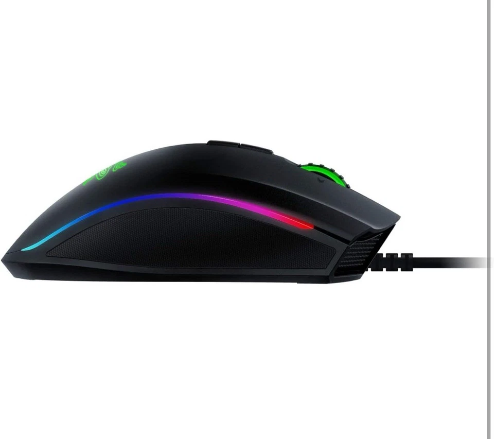 Razer Mamba Elite Wired Gaming Mouse - 16,000 DPI - 9 Programmable Buttons - Image 3 of 4