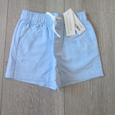 Janie And Jack Baby Boys Cotton Shorts 18-24M Blue