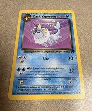 Dark Vaporeon 45/82 Team Rocket First Edition Pokémon TCG Ungraded NM on eBay