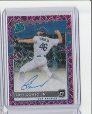 2020 Optic Prizm Auto Tony Gonsolin Rookie #RRS-TO