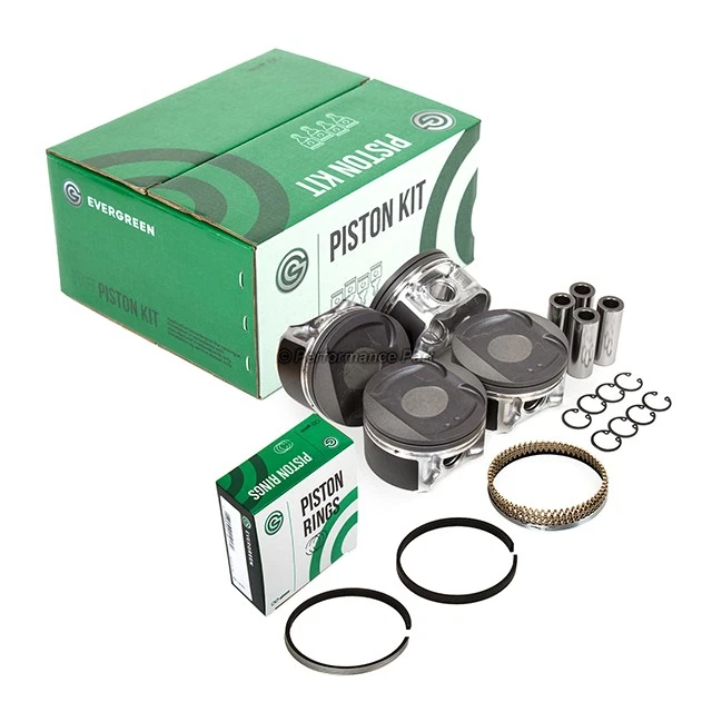 Pistones con anillos para 07-09 Nissan Cube Versa 1,8 L DOHC 16 válvulas MR18DE Foto 2 de 4