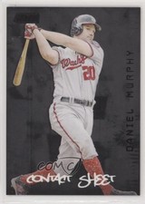 2017 Topps Stadium Club Contact Sheet Black 65/99 Daniel Murphy #CS-DM sh7