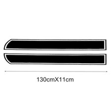 Motorhaube Aufkleber Lufthutze Auto Tuning Racing Sticker Dekor Rallyestreifen