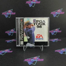 PGA Tour 98 PS1 PlayStation 1 + Reg Card Complete - 1 Year Warranty EX Cond
