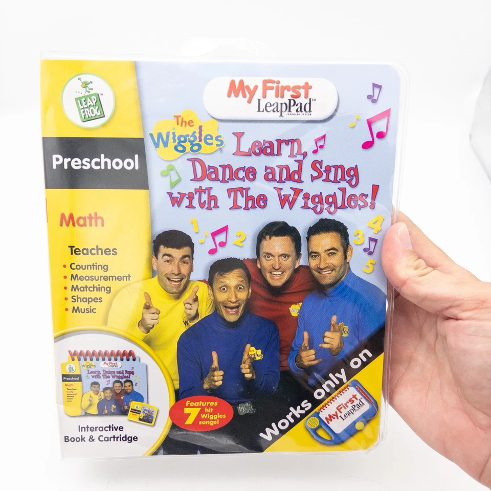 Leap Frog My First Leap Pad Interactive Book And Cartridge The Wiggles Math - Image 4 of 4