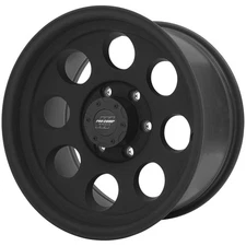 Pro Comp PA69 Vintage 15x10 6x5.5" -47mm Flat Black Wheel Rim 15" Inch